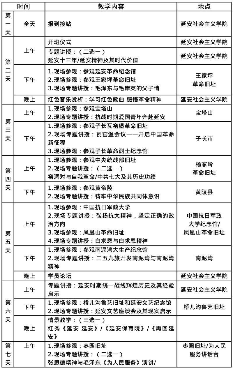延安社会主义学院邀请函 第 1 张